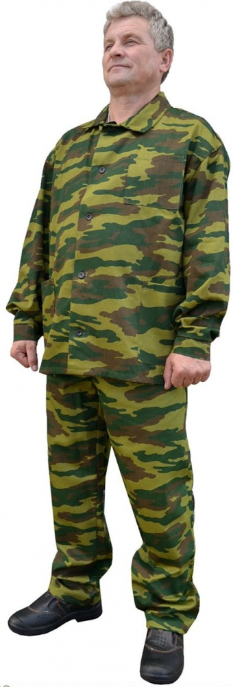 Костюм "Полевик" брюч. КМФ (зел) 240 гр/м