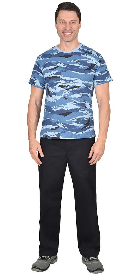 Футболка КМФ "Город ", плотность 160 г/кв.м.