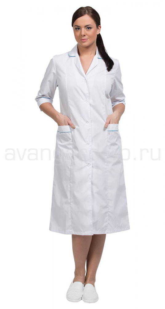 Халат женский "Ника" (бел)